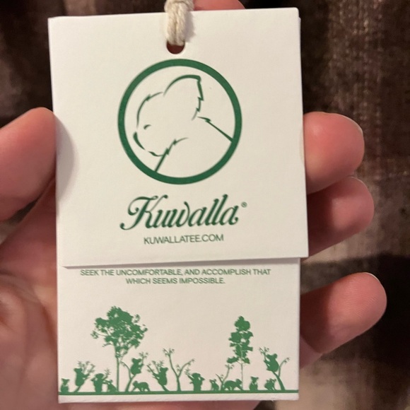 Brand New Mens Kuwalla Tee Plaid Overshirt Large NWT - Picture 6 of 7